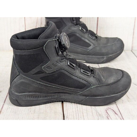 USED - Icon Patrol 3 WP CE Mens Size 10 - Waterproof Motorcycle Boots - Black main image 8